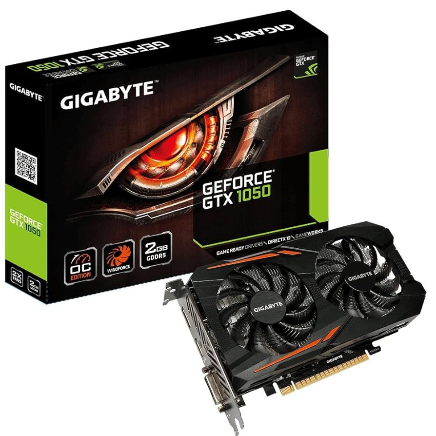 Amazon.com: NVIDIA GeForce GTX 1050 OC, GV-N1050OC-2GD